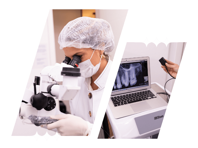Tecnologias de Ponta - Microscópio e Radiografia Digital